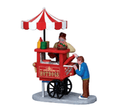 Lemax Sights and Sounds Carnival Lemax Hot Dog Cart Decoration